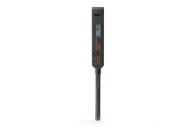 Bút đo pH/nhiệt độ với điện cực dài 16cm Hanna PICCOLO Plus HI98113
